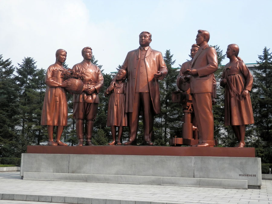 Kim Il Sung est venu ici 28 fois.