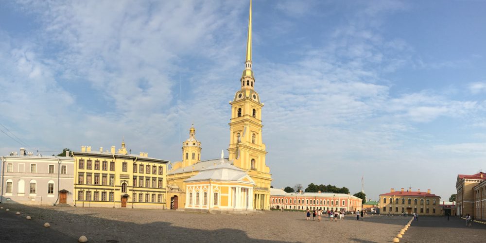 La forteresse Pierre-et-Paul de Saint-Pétersbourg