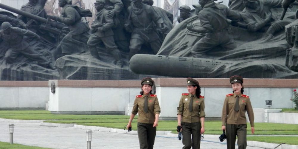 Pyongyang, jour 3 : hommage aux Grands leaders dans le Palais du Soleil Kumsusan et visite du musée de la Guerre de Corée